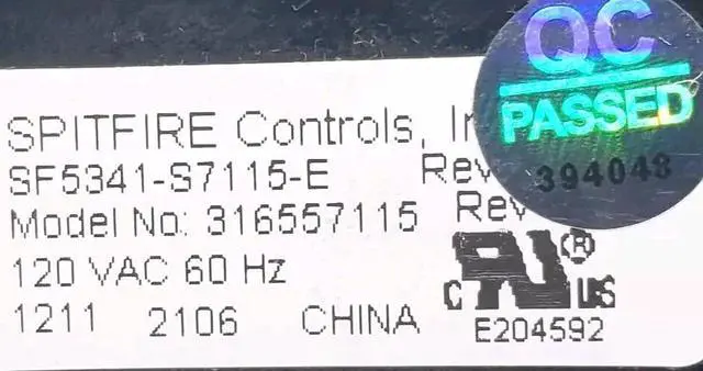 Alt view image 2 of 4 - Rabon Services Group - OEM Replacement for Frigidaire Range Control 316557115
