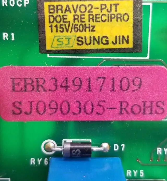 Alt view image 2 of 7 - Rabon Services Group - Genuine Replacement for Kenmore Refrigerator Control EBR34917109