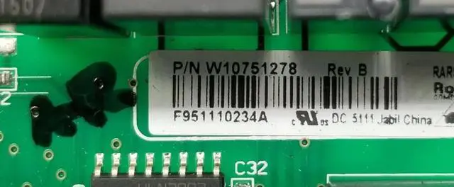 Alt view image 3 of 4 - Rabon Services Group - OEM Replacement for Jenn-Air Refrigerator Control W10751278   ? ?