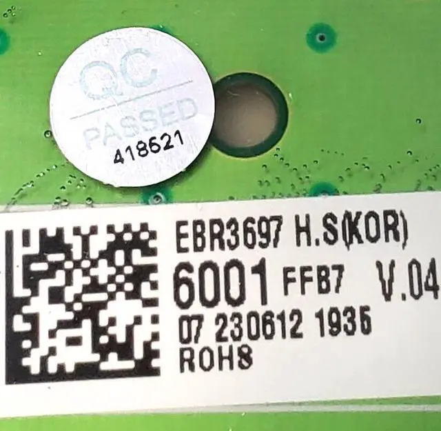 Alt view image 2 of 4 - Rabon Services Group - New Genuine OEM Replacement for LG Dryer Control EBR36976001 ?  ?