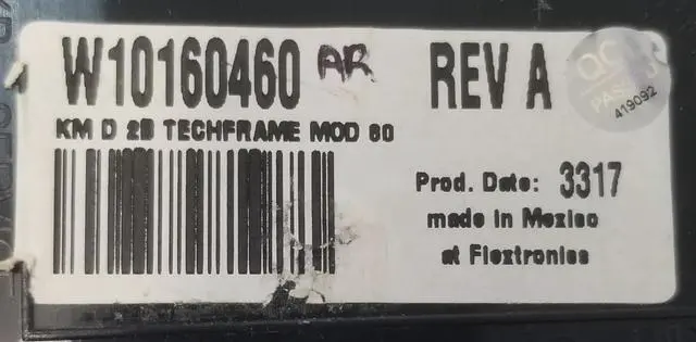 Alt view image 3 of 4 - Rabon Services Group - Genuine OEM Replacement for Whirlpool Dryer Control W10160460  *