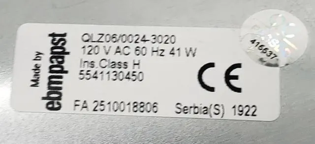 Alt view image 4 of 5 - Rabon Services Group - New OEM Replacement for Bosch Oven Fan Motor Assembly 12040701 ?  ?