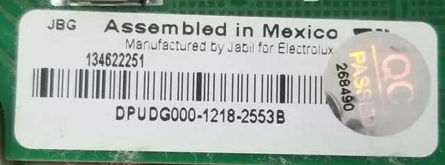 Alt view image 4 of 5 - Rabon Services Group - Genuine OEM Replacement for Electrolux Washer Control 134622251  &