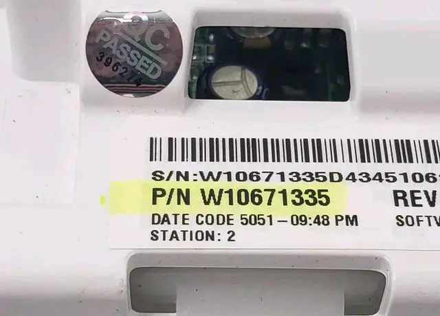 Alt view image 3 of 4 - Rabon Services Group - OEM Replacement for Whirlpool Washer Control W10671335  ? ?