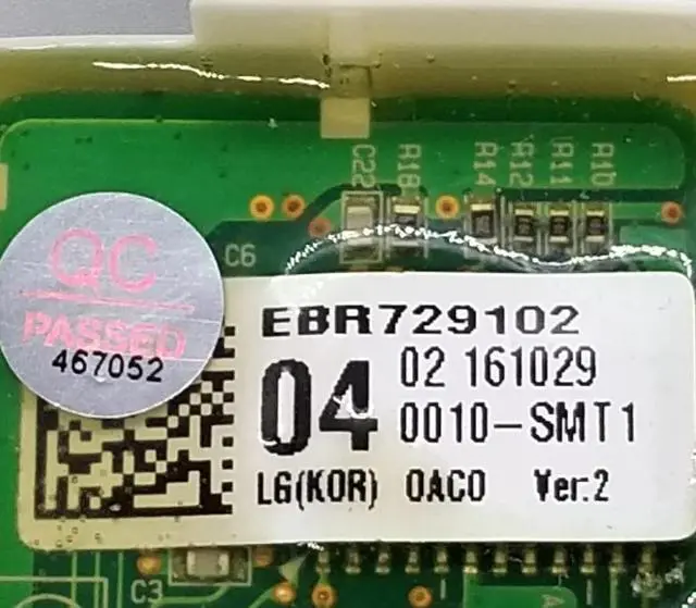 Alt view image 3 of 4 - Rabon Services Group - OEM Replacement for LG Dishwasher Control EBR72910204