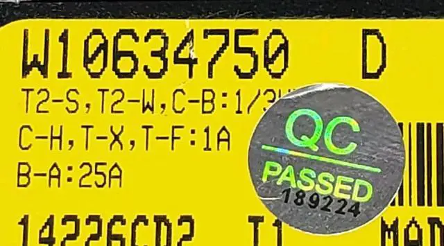 Alt view image 3 of 4 - Rabon Services Group - OEM Replacement for Whirlpool Dryer Timer W10634750D W10634750