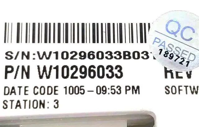 Alt view image 2 of 4 - Rabon Services Group - OEM Replacement for Whirlpool Washer Control W10296033