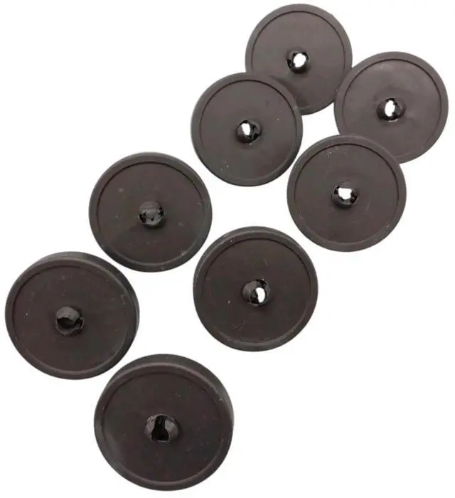 Main image of Rabon Services Group - New OEM Replacement for Frigidaire Dishwasher Lower Rack Roller 8 Pack 5304532229