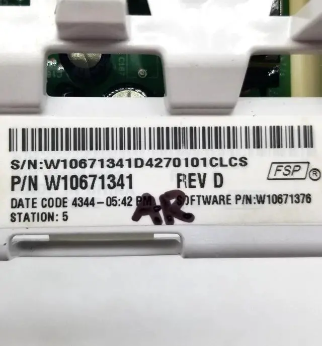 Alt view image 2 of 7 - Rabon Services Group - OEM Replacement for Whirlpool Washer Control W10671341  ? ?