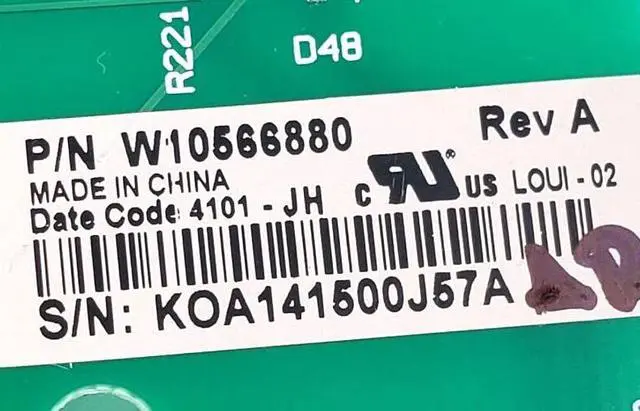Alt view image 2 of 6 - Rabon Services Group - OEM Replacement for Whirlpool Washer Control W10566880  ? ?