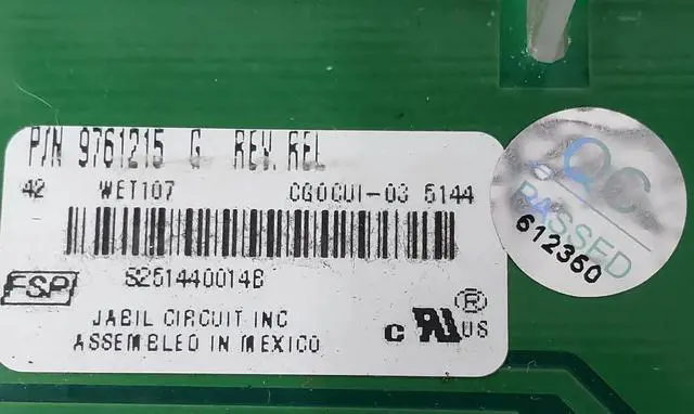 Alt view image 3 of 4 - Rabon Services Group - Genuine OEM Replacement for Whirlpool Range Control 9761215  *