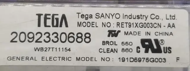 Alt view image 7 of 7 - Rabon Services Group - Genuine OEM Replacement for GE Range Control Board WB27T11154  *