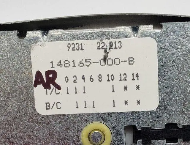 Alt view image 6 of 7 - Rabon Services Group - OEM Replacement for Frigidaire Washer Timer 148165-000-B  *