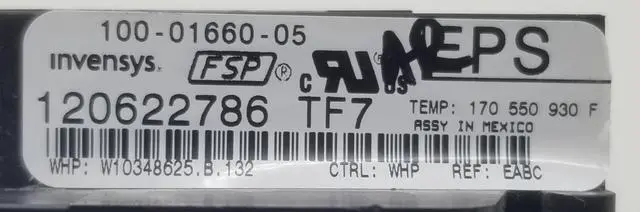 Alt view image 7 of 7 - Rabon Services Group - Genuine OEM Replacement for Whirlpool Range Control W10348625   *