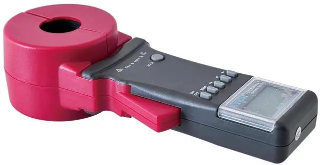 Alt view image 7 of 7 - ETCR2100A+ Digital Clamp Ground Earth Resistance Meter Tester 0.01-200