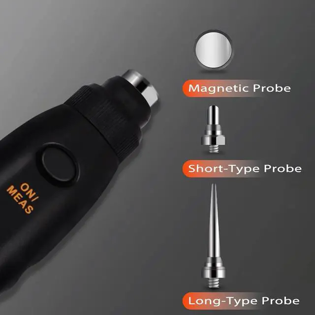 Alt view image 2 of 7 - HKNDT AR63B Digital Vibration Meter Vibrometer 3-in-1 Measuring Modes for Acceleration, Velocity, Displacement, and Environmental Temperature