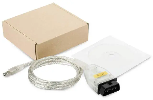 Alt view image 6 of 6 - Taotao K+CAN Cable with Switch FT232RL K+D CAN USB Interface Cable Car Ediabas K+ Dcan USB OBD2 OBDii Diagnostic Scanner for BMW Work with NCS Expert Tool32