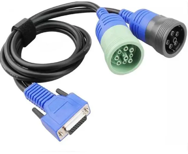 Main image of Pn 493148 6Pin + 9Pin Y Deutsch Connect Cable For Nexiq Cummins