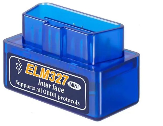 Main image of ELM327 V1.5 OBD2 Adapter Vehicle Scanner Diagnostic Scan Tool, Engine Check Fault Code Readers, Compatible with ISO Android(Mini ELM327)