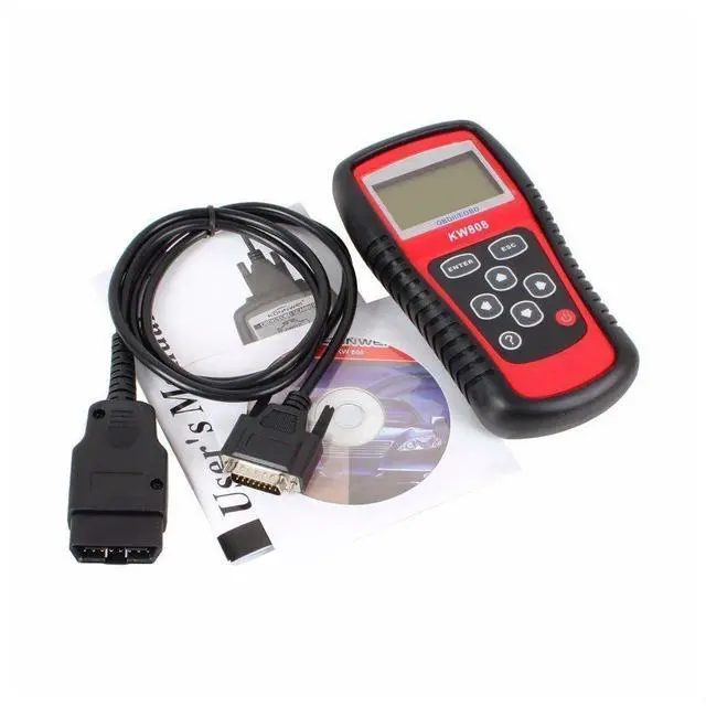 Alt view image 3 of 7 - KW808 OBD2 OBDII EOBD Car Code Reader Tester Diagnostic Scan Tool