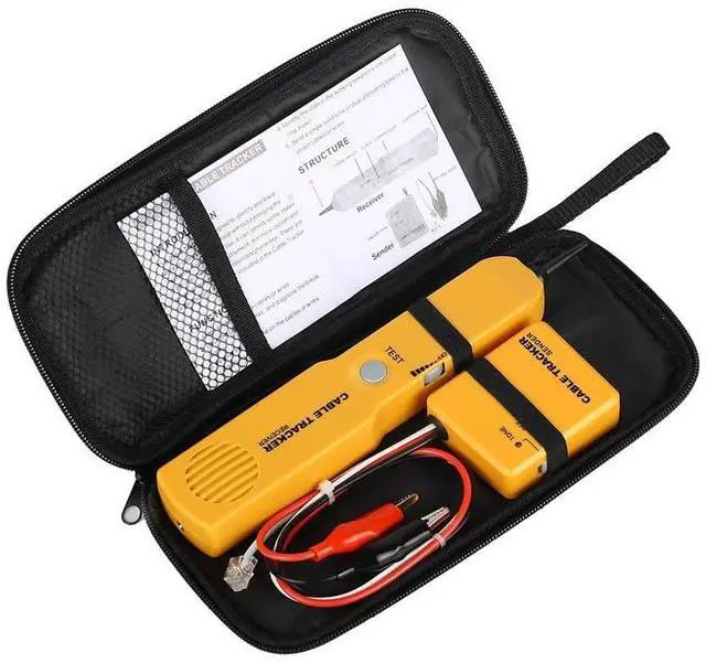 Alt view image 3 of 3 - Cable Tracker Wire Tester Kit, RJ11 Short and Open Circuit Finder, EM415PRO Electronic Line Detection Tool with Receiver