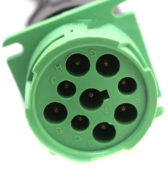 Alt view image 4 of 7 - OBD2 Truck Diagnostic Cable, J1939 OBD 9 Pin to 16Pin Male Connector Extension Cable