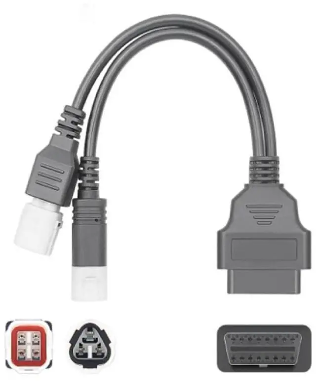 Main image of OBD Adapter Cable 6-Pin and 3+4 Pin to OBD 16-Pin Diagnostic Connector (3+4pin)
