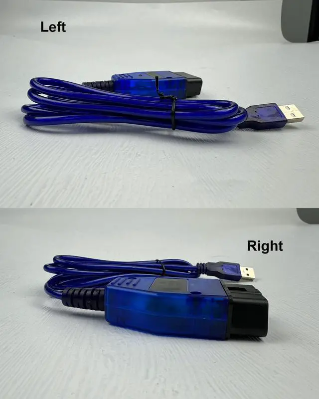 Alt view image 4 of 4 - OBDII Scanner Diagnostic Cable for VW Audi Skoda Seat Volkswagen, Support VAG-COM KKL 409.1, 16-Pin Car Programming Cable, OBD II Adapter Connector Cable Scan Tool, for Win XP/ WIN7 32bits ONLY 1