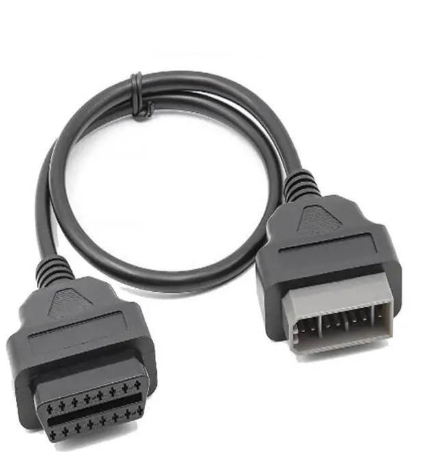 Alt view image 5 of 5 - Auto Car Connector Diagnostic Cable for Nissan14Pin OBD to 16Pin OBD2 Scanner