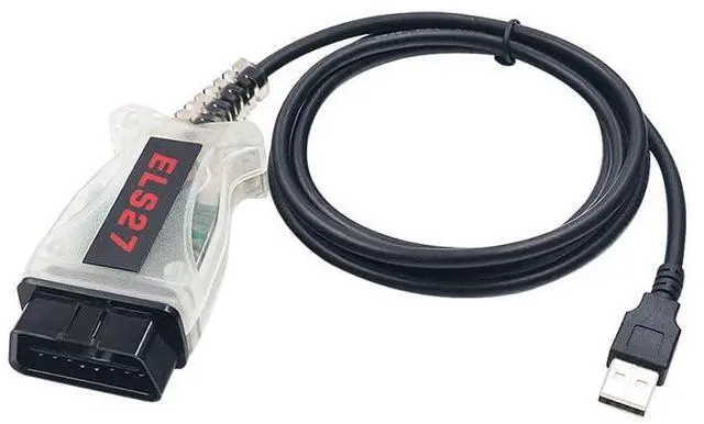 Alt view image 5 of 6 - OBD USB Interface Diagnostic Cable ELS27 HJ128GP Chip