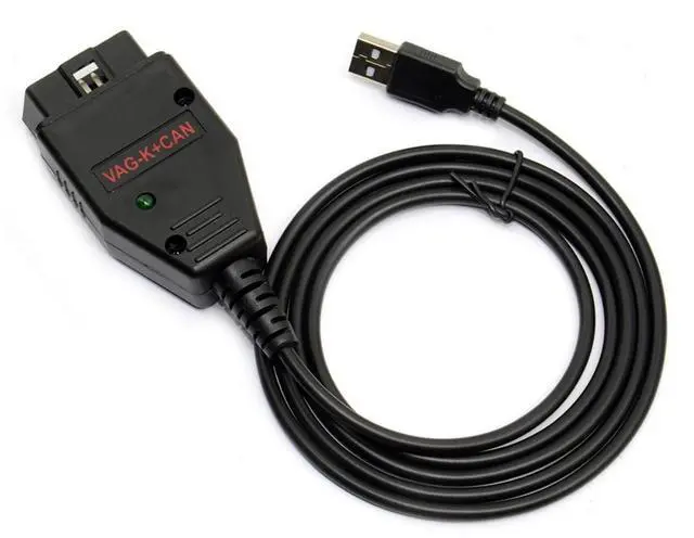 Alt view image 3 of 7 - OBD2 Cable for VAG K+CAN Commander v1.4 Diagnostic Scanner Tool, ECU Programming, Code Reader