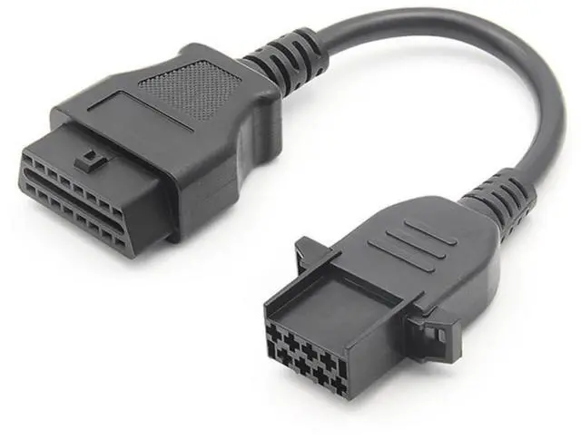 Alt view image 7 of 7 - OBD2 Diagnostic Adapter Cable, 16-Pin to 8-Pin OBD Extension Connector for Truck