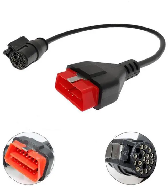 Alt view image 2 of 3 - OBD2 16-Pin Connect Cable Adapter for R Can Clip Diagnostic Scanner Tool
