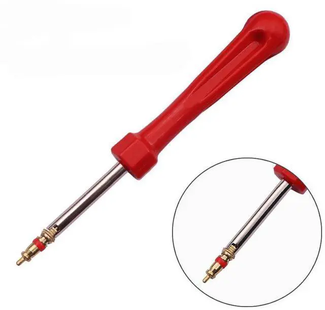 Alt view image 4 of 7 - 3-Piece Tire Valve Core Removal Tool Set, Screwdriver Kit for Cars, Bicycles, Motorcycles