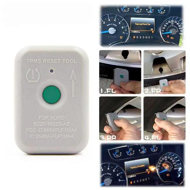 Alt view image 2 of 7 - TPMS-19 8C2Z-1A203-A Tire Pressure Monitoring Sensor TPMS fits for Ford