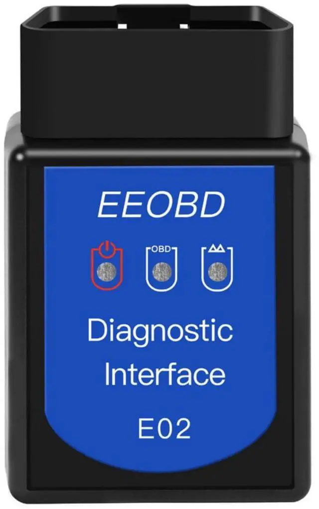 Main image of E02 EEOBD ELM327 V1.5 OBD2 BT Vehicle Scanner Diagnostic Tool, Fault Codes Reader, Support Vehicles 1996 and Updated