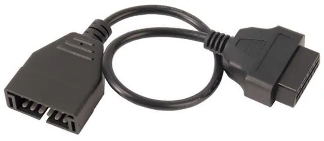 Alt view image 5 of 5 - 12Pin OBD1 to 16Pin OBD2 Connector Diagnostic Adapter Converter Cable Compatible with GM Vehicles, 1.3ft/40cm