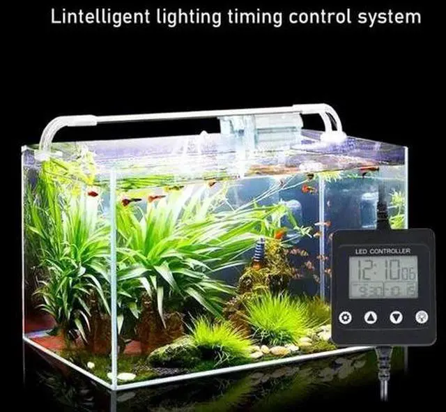 Alt view image 5 of 7 - Fish Tank Light Timer With Automatic On Off Function & Sunrise Sunset Simulation