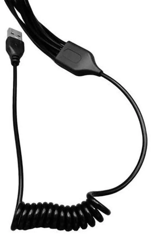 Main image of Multifunctional 10 in 1 USB Charging Cable Spring Coiled Data Sync Cord Wire