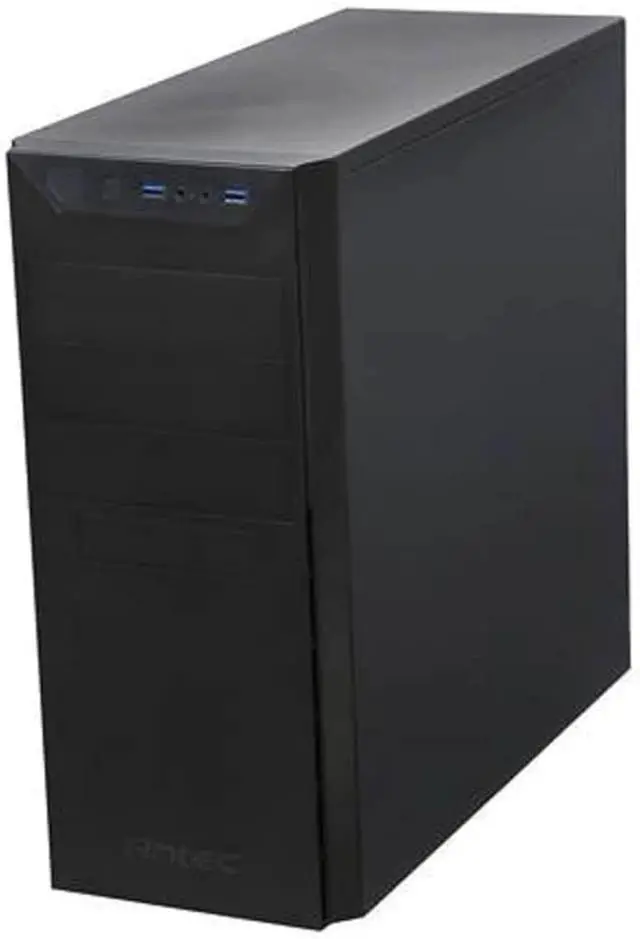 Alt view image 3 of 6 - VSK4000E-U3_US Black SGCC Steel ATX Mid Tower Computer Case