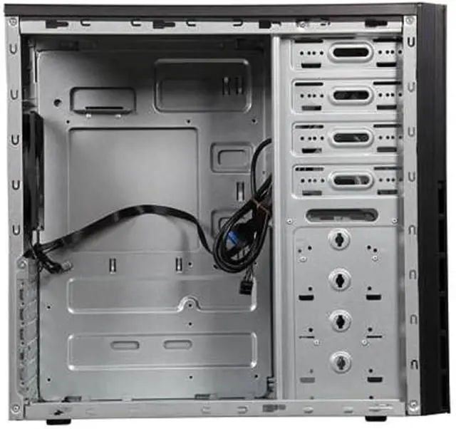 Alt view image 4 of 6 - VSK4000E-U3_US Black SGCC Steel ATX Mid Tower Computer Case