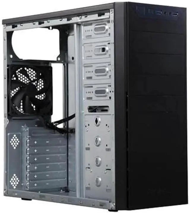 Alt view image 5 of 6 - VSK4000E-U3_US Black SGCC Steel ATX Mid Tower Computer Case