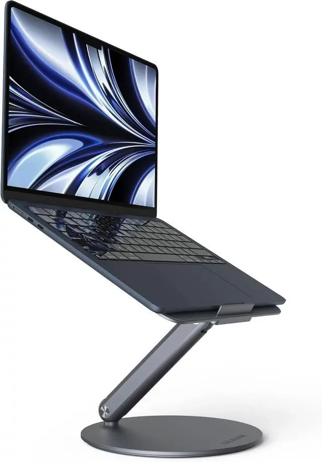 Main image of Upgraded Foldable Full Aluminum Alloy Computer Stand for MacBook Pro/Air, Dell, HP, Lenovo and Other 10-17inch Laptops