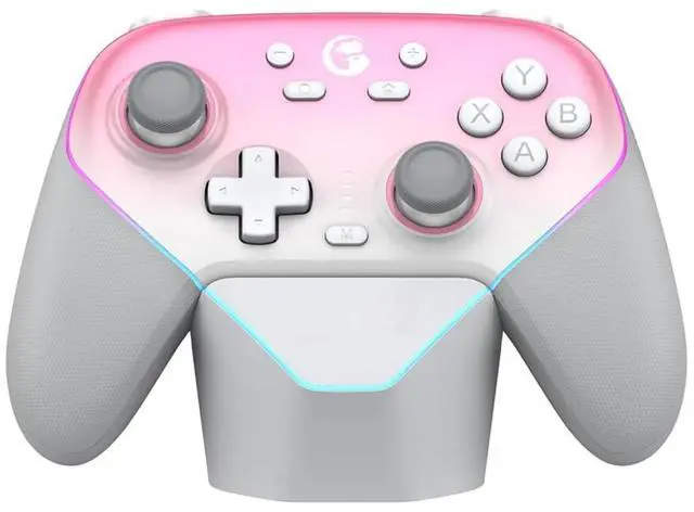 Main image of Super Nova Wireless Gaming Controller for PC/Switch/Switch 2/iOS/Android, 1000Hz Polling Rate - Pink