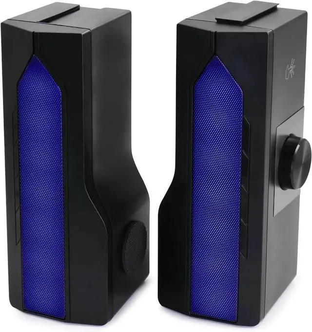 Alt view image 2 of 4 - Gaming Dual Soundbar with RGB LED Lights, Black