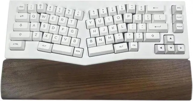 Main image of Ergonomic Wooden Wrist Rest Solid Wood Walnut