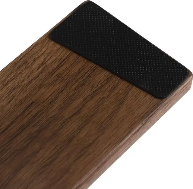Alt view image 5 of 6 - Ergonomic Wooden Wrist Rest Solid Wood Walnut