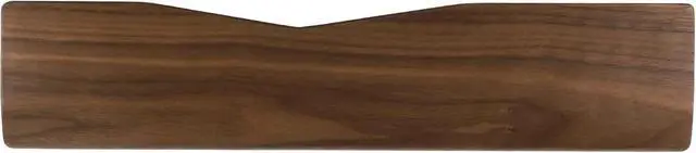Alt view image 3 of 6 - Ergonomic Wooden Wrist Rest Solid Wood Walnut