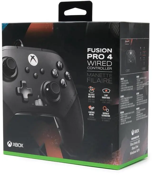 Alt view image 2 of 6 - Wired Controller for Xbox Series X|S, gamepad, wired video game controller, gaming controller, works with Xbox One