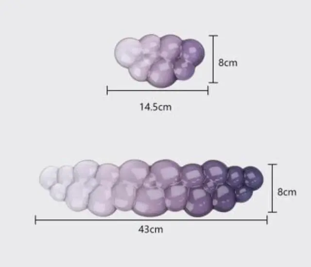 Alt view image 5 of 6 - Ergonomic Wrist Rest Set for Keyboard and Mouse, Cooling Gel Support (Purple)